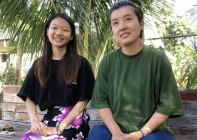 Tenny and Anna in Fiji